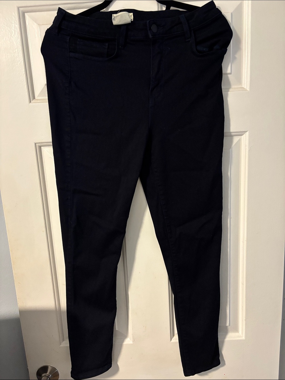 Dark Navy Blue L'AGENCE high-rise skinny jeans Size 30